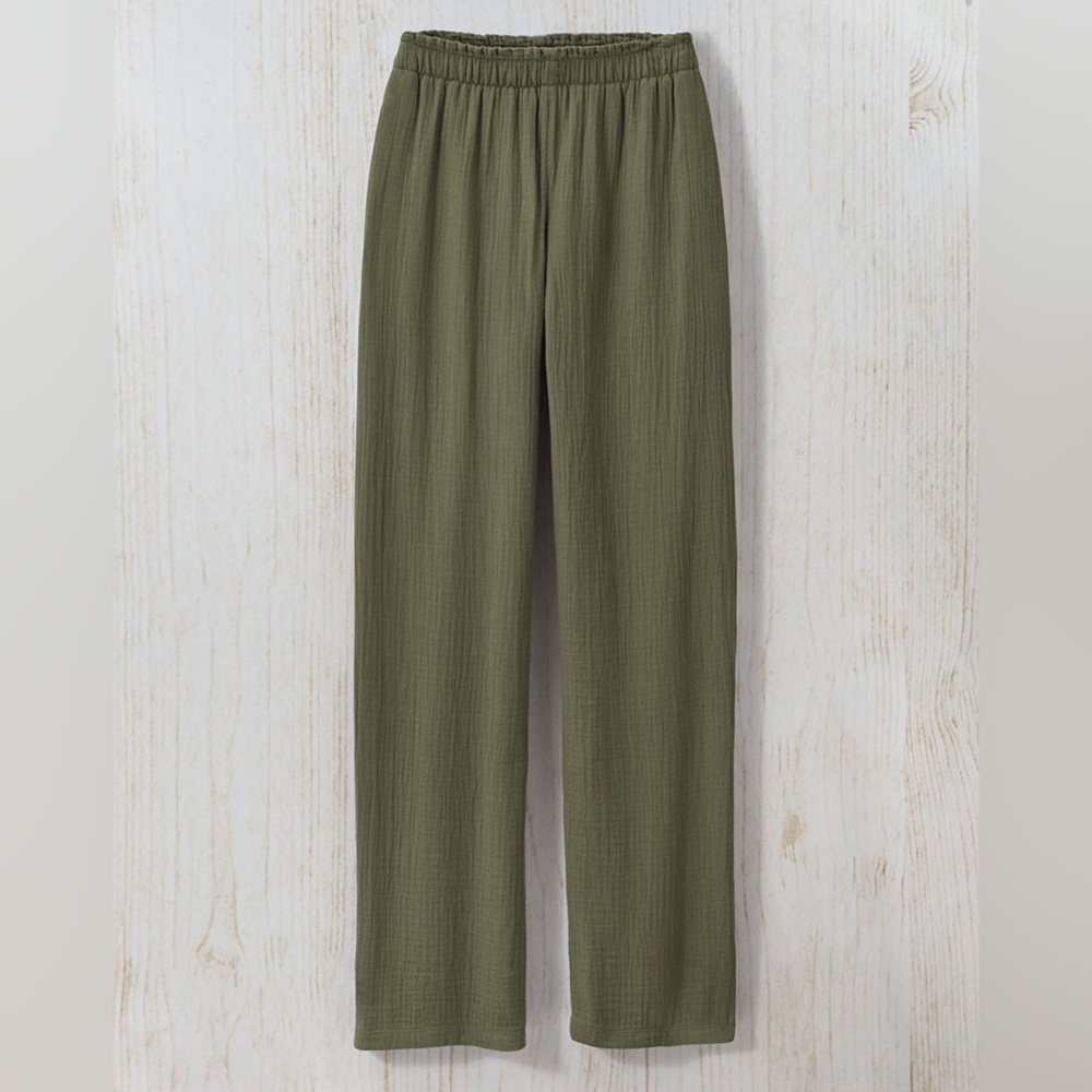 Summer Breeze Gauze Pull-On Pants
